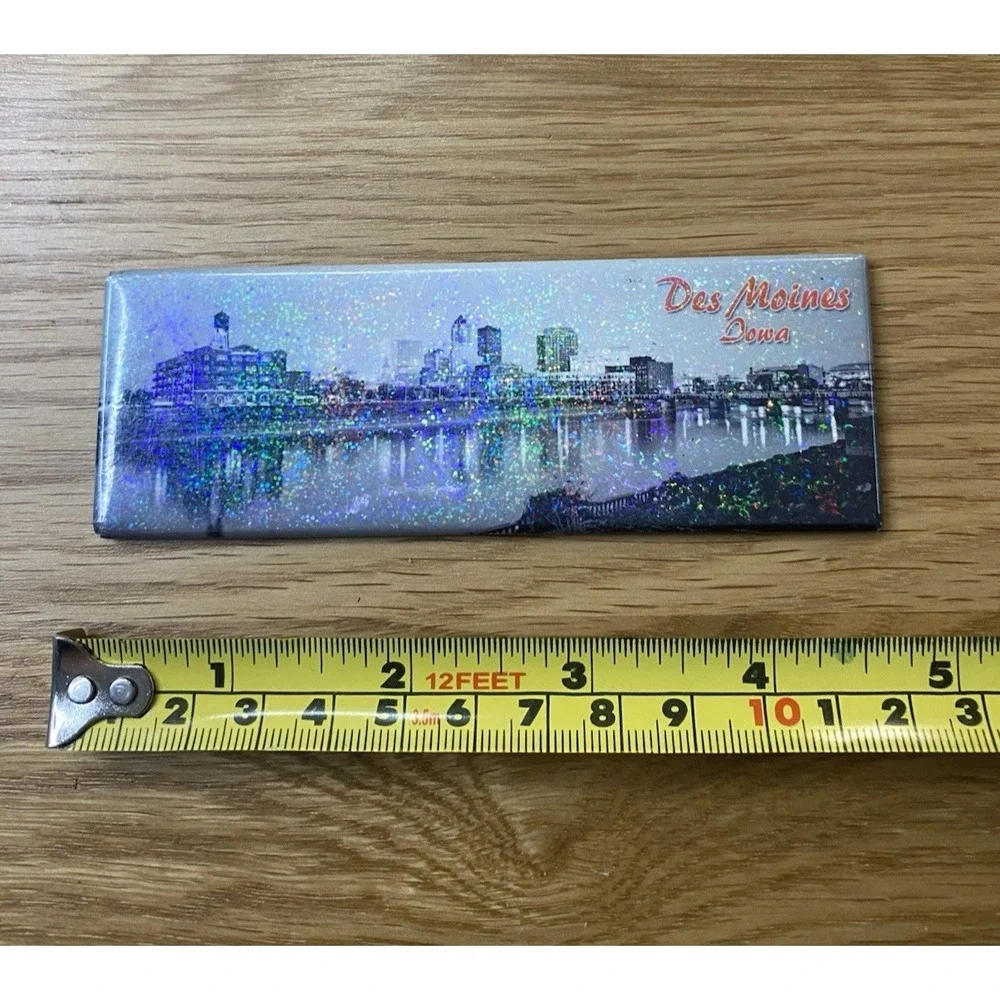 Lot‎ Of 10 State Magnets, Assorted Materials, Assorted Sizes